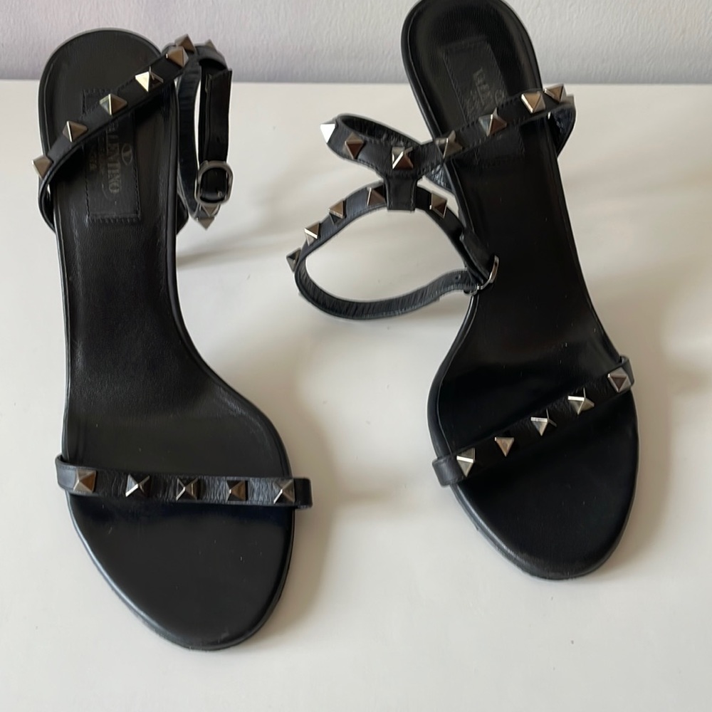 Valentino Rock stud heeled sandals